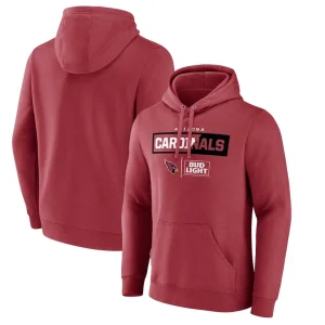 Arizona cardinals nfl x bud light pullover hoodie cardinal Cardinal