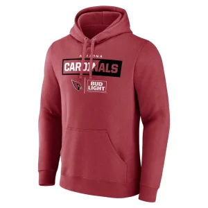 Arizona cardinals nfl x bud light pullover hoodie cardinal Cardinal M