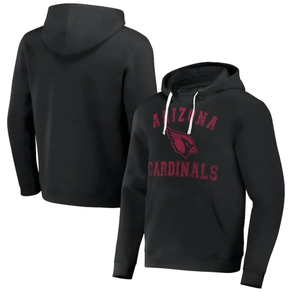 Arizona cardinals nfl x darius rucker collection by achopeca coaches pullover hoodie Black