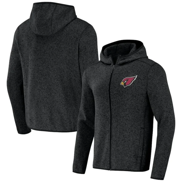 Arizona cardinals nfl x darius rucker collection by achopeca fleece pullover hoodie Black