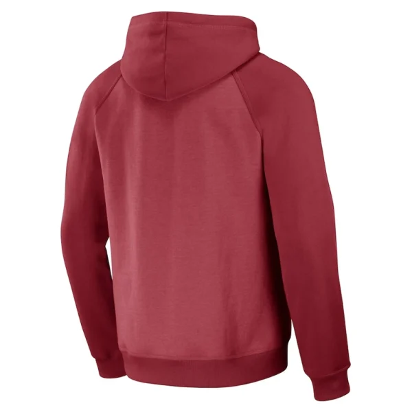 Arizona cardinals nfl x darius rucker collection by achopeca raglan full zip hoodie cardinal Cardinal L