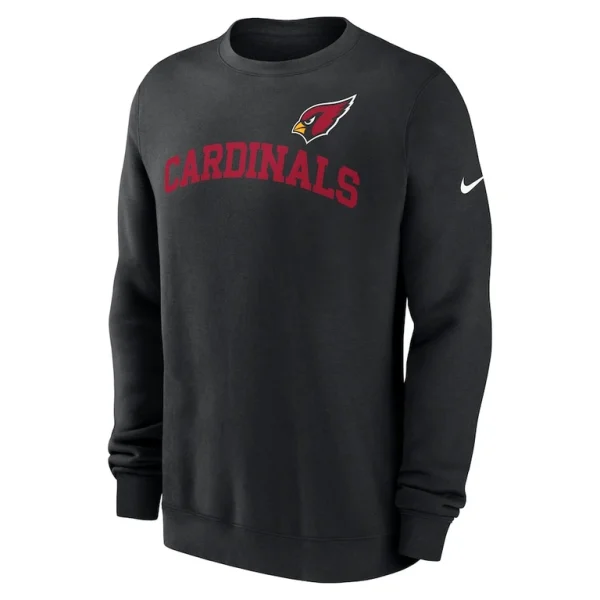 Arizona cardinals nike club pullover sweatshirt Black M