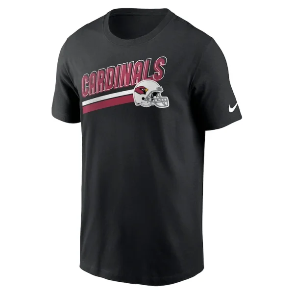 Arizona cardinals nike essential blitz lockup t shirt Black M