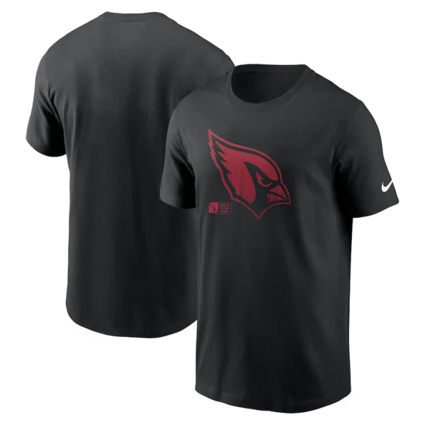 Arizona cardinals nike faded essential t shirt Black