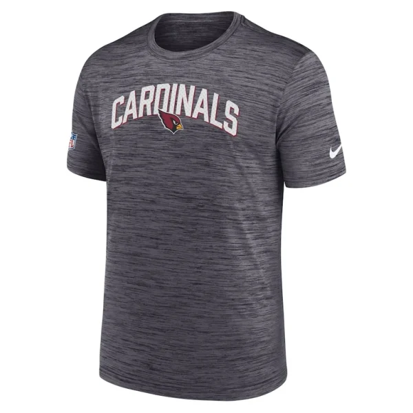 Arizona cardinals nike sideline velocity athletic stack performance t shirt Black M
