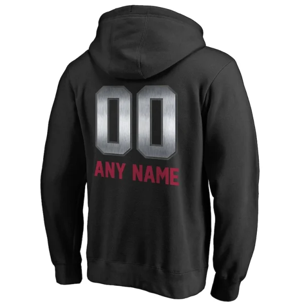 Arizona cardinals personalized midnight mascot pullover hoodie Black L