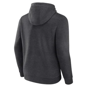 Arizona cardinals primary team logo fitted pullover hoodie Charcoal L