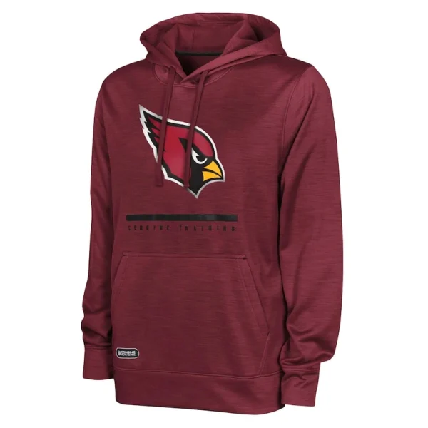Arizona cardinals speed drill streak pullover hoodie cardinal Cardinal M