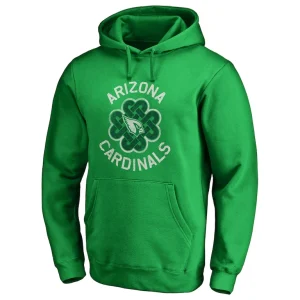 Arizona cardinals st. patricks day luck tradition pullover hoodie Kelly green M