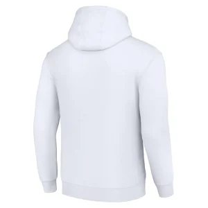 Arizona cardinals starter four team name logo fleece pullover hoodie White L