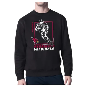 Arizona cardinals starter player grid pullover sweatshirt Black