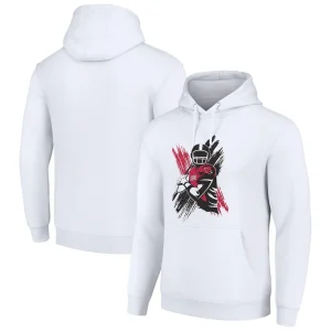 Arizona cardinals starter player x fleece pullover hoodie White