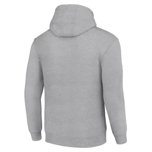 Arizona cardinals starter shield logo pullover hoodie Heather gray L