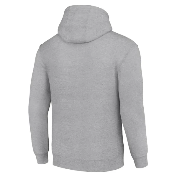 Arizona cardinals starter shield logo pullover hoodie Heather gray L
