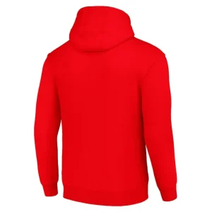 Arizona cardinals starter shield logo pullover hoodie cardinal Cardinal L