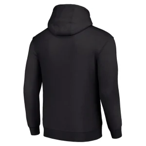 Arizona cardinals starter unisex color scratch fleece pullover hoodie Black L