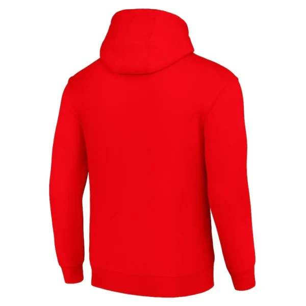 Arizona cardinals starter unisex color scratch fleece pullover hoodie cardinal Cardinal L