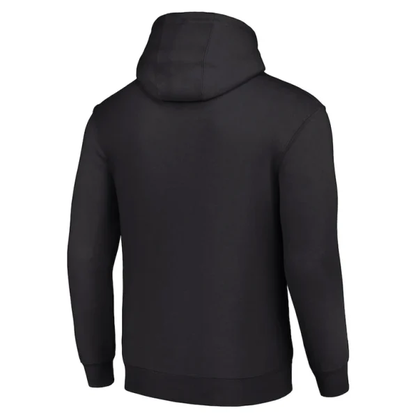 Arizona cardinals starter unisex half helmet logo pullover hoodie Black L