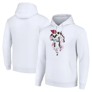 Arizona cardinals starter unisex logo graphic pullover hoodie White