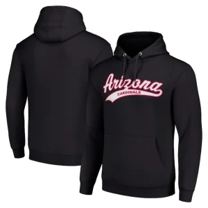 Arizona cardinals starter unisex tailsweep pullover hoodie Black