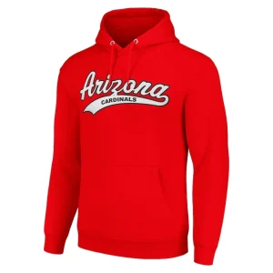Arizona cardinals starter unisex tailsweep pullover hoodie cardinal Cardinal M