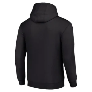 Arizona cardinals starter unisex team mesh print graphic tri blend pullover hoodie Black L