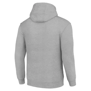 Arizona cardinals starter unisex throwback logo pullover hoodie Heather gray L