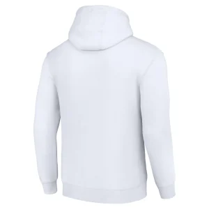 Arizona cardinals starter ‘80s inspired pullover hoodie White L