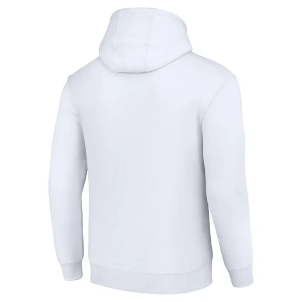 Arizona cardinals starter ‘80s inspired pullover hoodie White L
