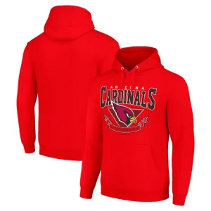 Arizona cardinals starter ‘80s inspired pullover hoodie cardinal Cardinal