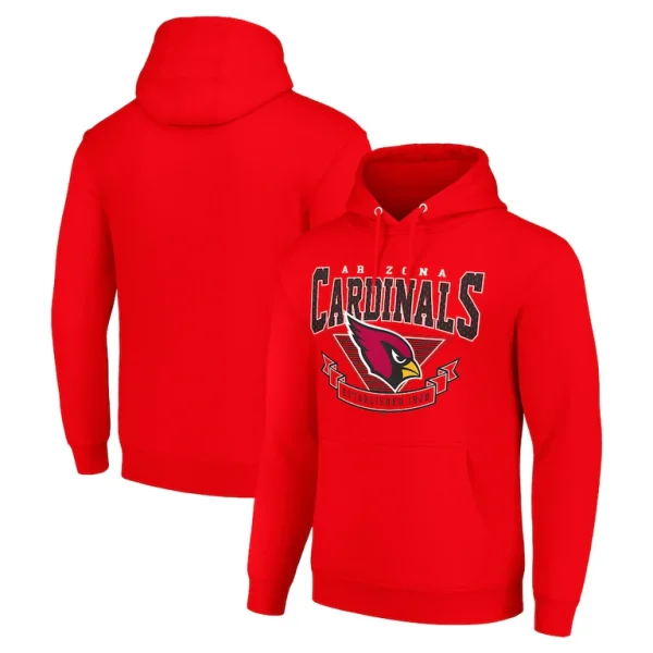Arizona cardinals starter ‘80s inspired pullover hoodie cardinal Cardinal