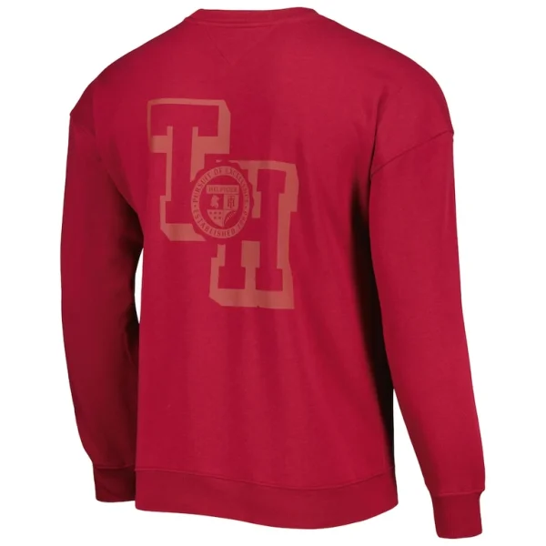 Arizona cardinals tommy hilfiger ronald crew sweatshirt cardinal Cardinal L