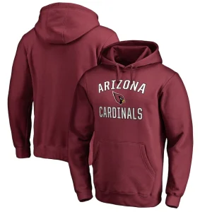 Arizona cardinals victory arch pullover hoodie cardinal Cardinal