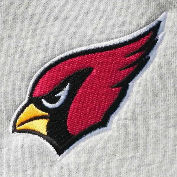 Arizona cardinals vineyard vines womens shep shirt quarter zip sweatshirt Heather gray M