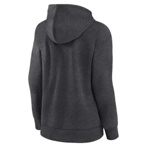 Arizona cardinals womens primary logo pullover hoodie Charcoal L
