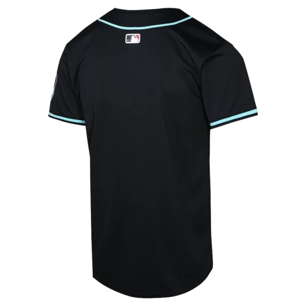 Arizona diamondbacks nike youth alternate limited jersey Black Yth L