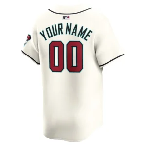 Arizona diamondbacks nike youth home limited custom jersey White Yth L