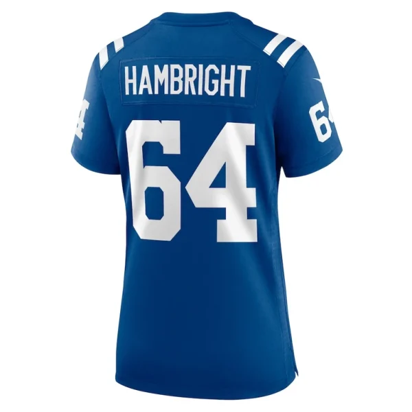 Arlington hambright indianapolis colts nike womens game player jersey Royal L