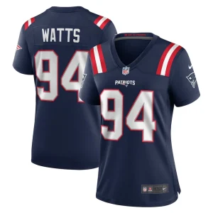 Armon watts new england patriots nike womens game jersey Navy