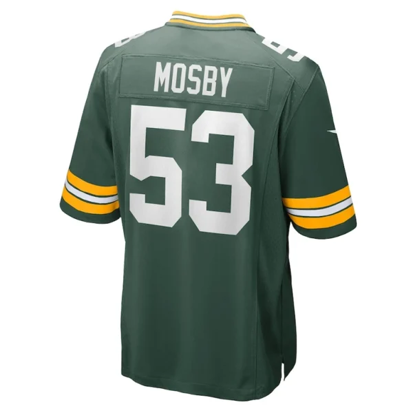 Arron mosby green bay packers nike team game jersey Green L