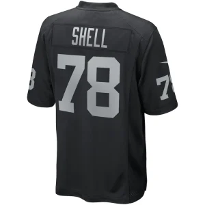 Art shell las vegas raiders nike game retired player jersey Black L
