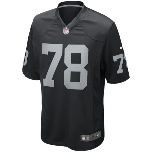Art shell las vegas raiders nike game retired player jersey Black M