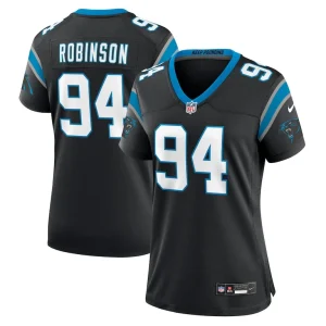 Ashawn robinson carolina panthers nike womens game jersey Black