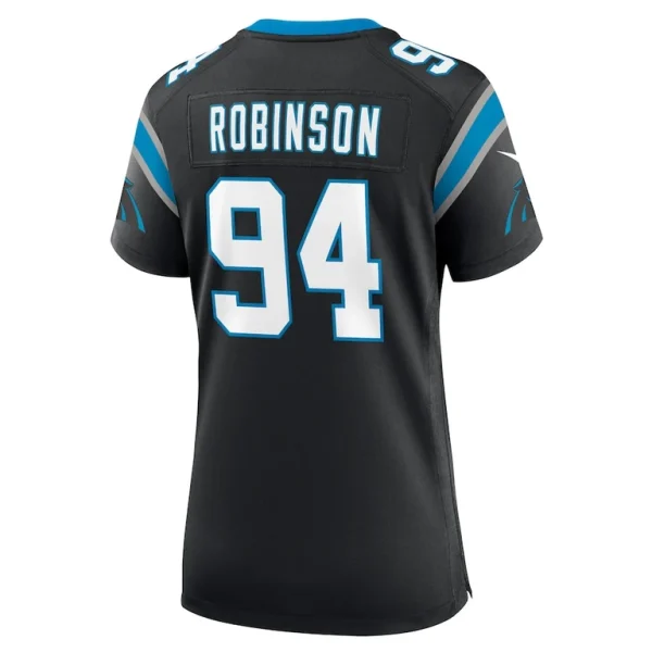 Ashawn robinson carolina panthers nike womens game jersey Black L