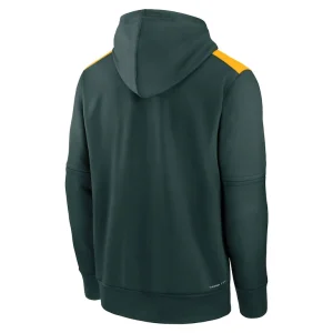 Athletics nike authentic collection performance pullover hoodie Green L