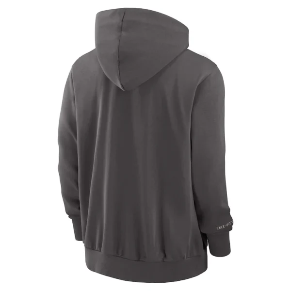 Athletics nike authentic collection travel player performance full zip hoodie Charcoal L