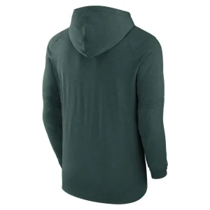 Athletics nike authentic collection tri blend performance pullover hoodie Heather green L