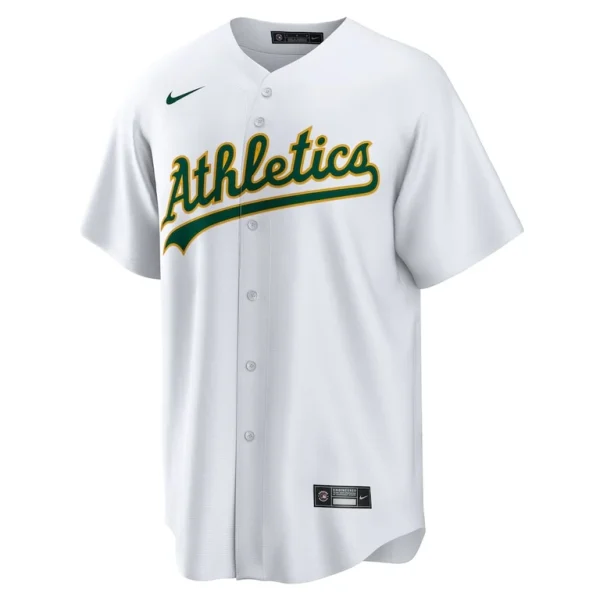 Athletics nike home replica team jersey White M