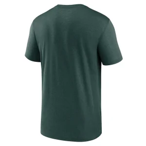 Athletics nike new legend logo t shirt Green L