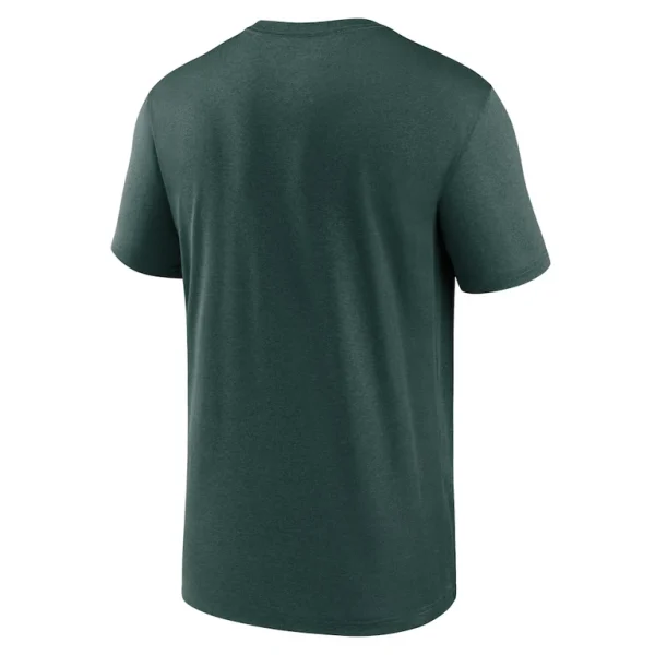 Athletics nike new legend logo t shirt Green L